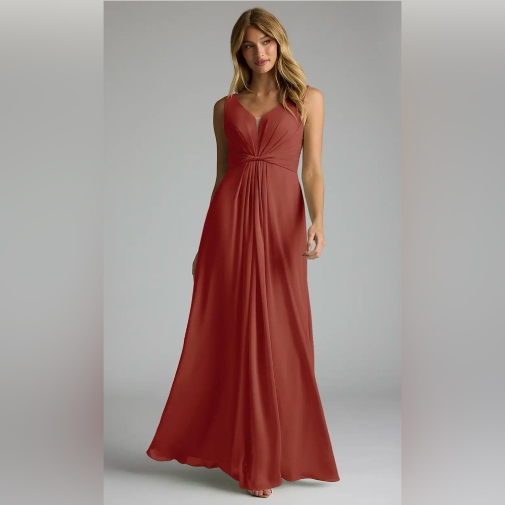 Azazie Terracotta Dress